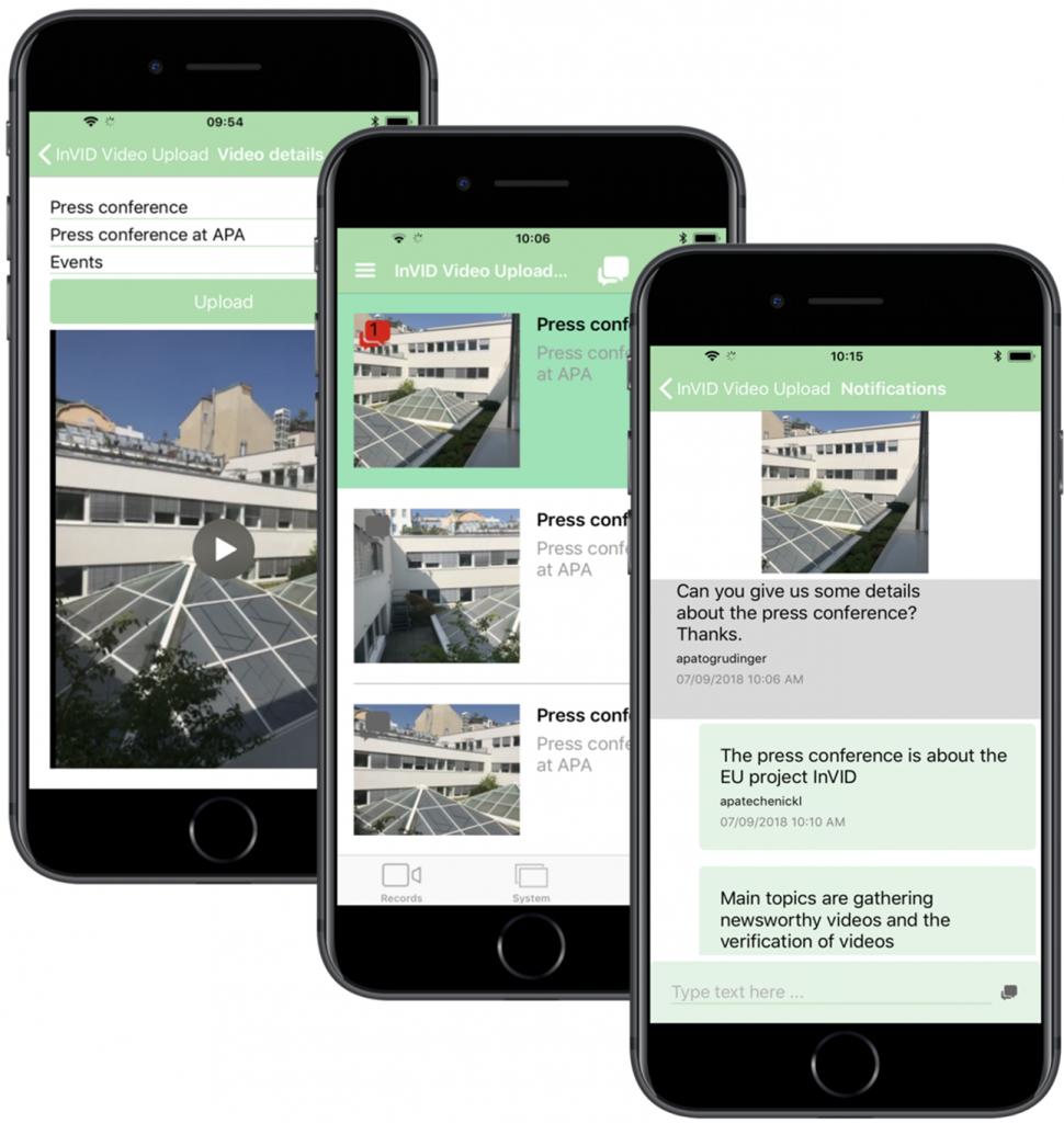 InVID Mobile Application InVID project
